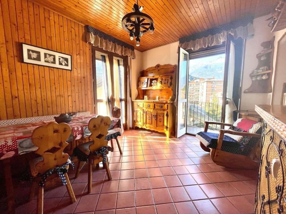 Ferienwohnung Rustic House Aosta Exterior foto