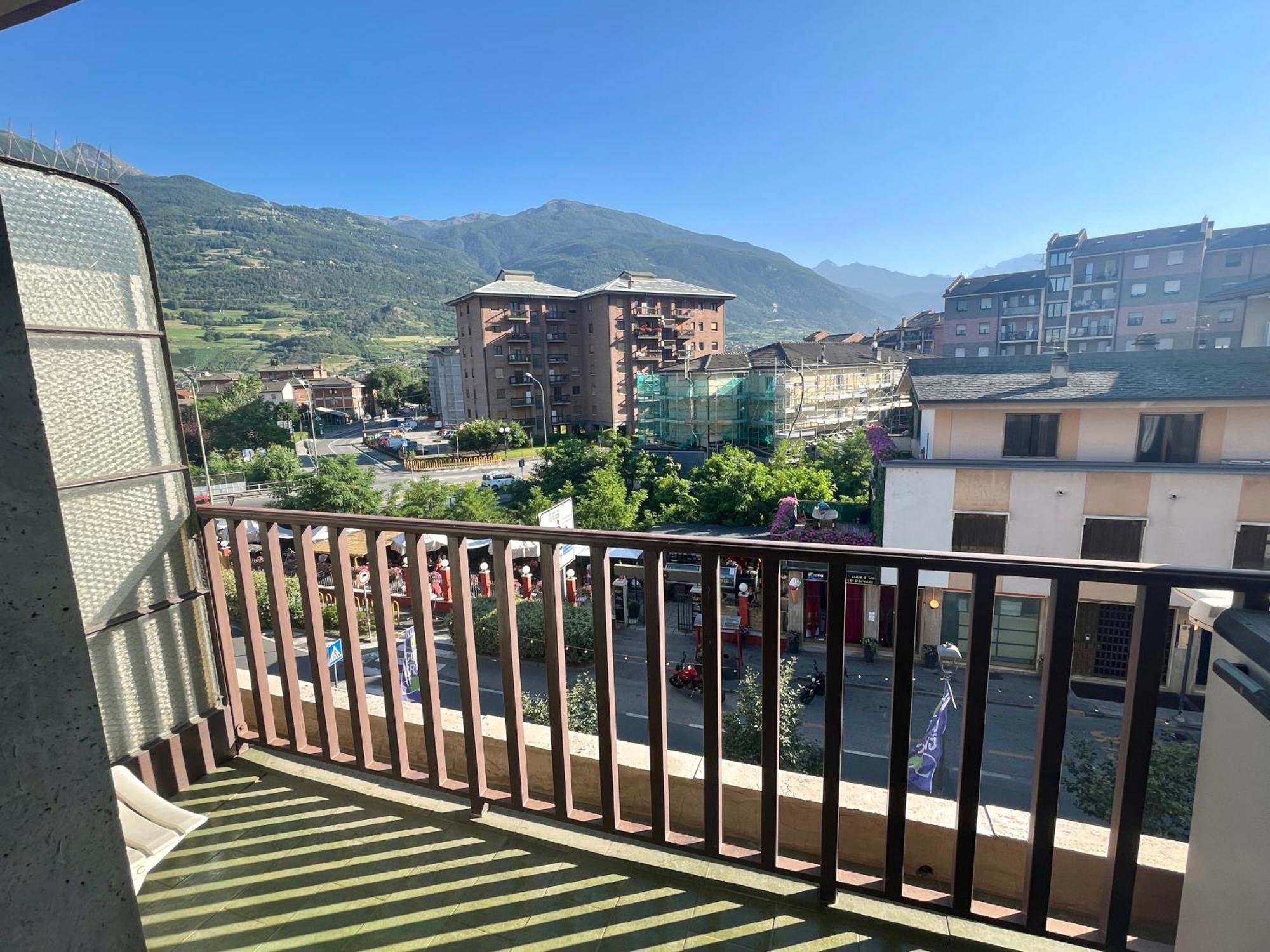 Ferienwohnung Rustic House Aosta Exterior foto